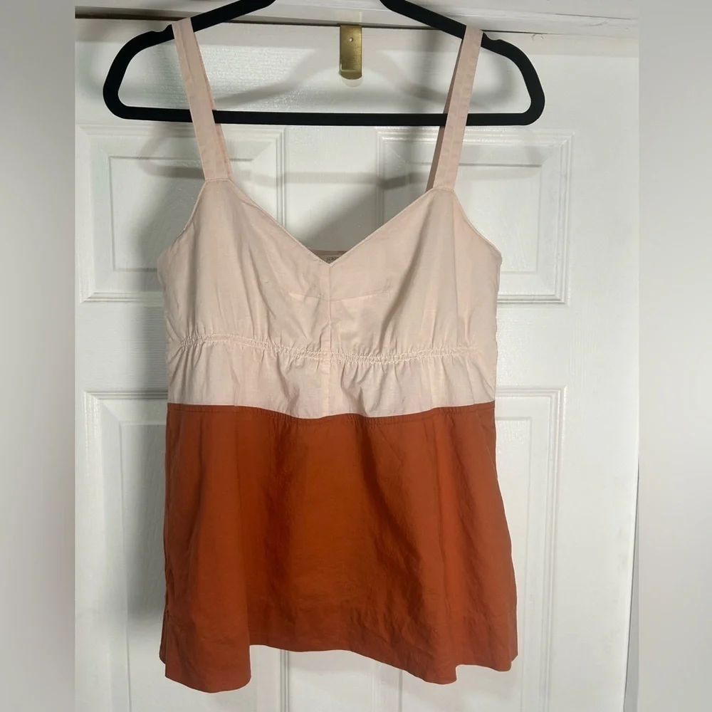 J. Crew Light Pink V-Neck Top
